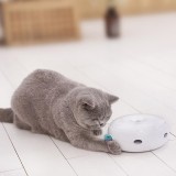 HomeRun Smart Cat Toy Pet Toys Electric Cat Tease Stick Doughnut Turntable Automatic Turntable Cat Toy