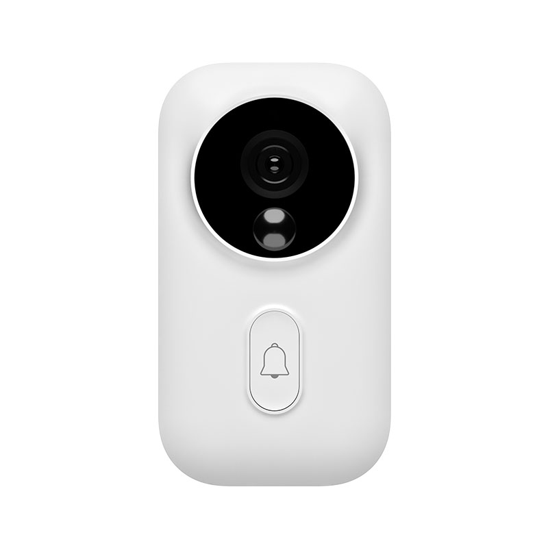 XIAOMI Mijia MJJSQ01-FJ Smart AI Face Identification 720P Video Doorbell Set with Doorbell Receiver 4 LED IR Night Vision Motion-Detection Doorbell SMS Intercom Free Cloud Storage
