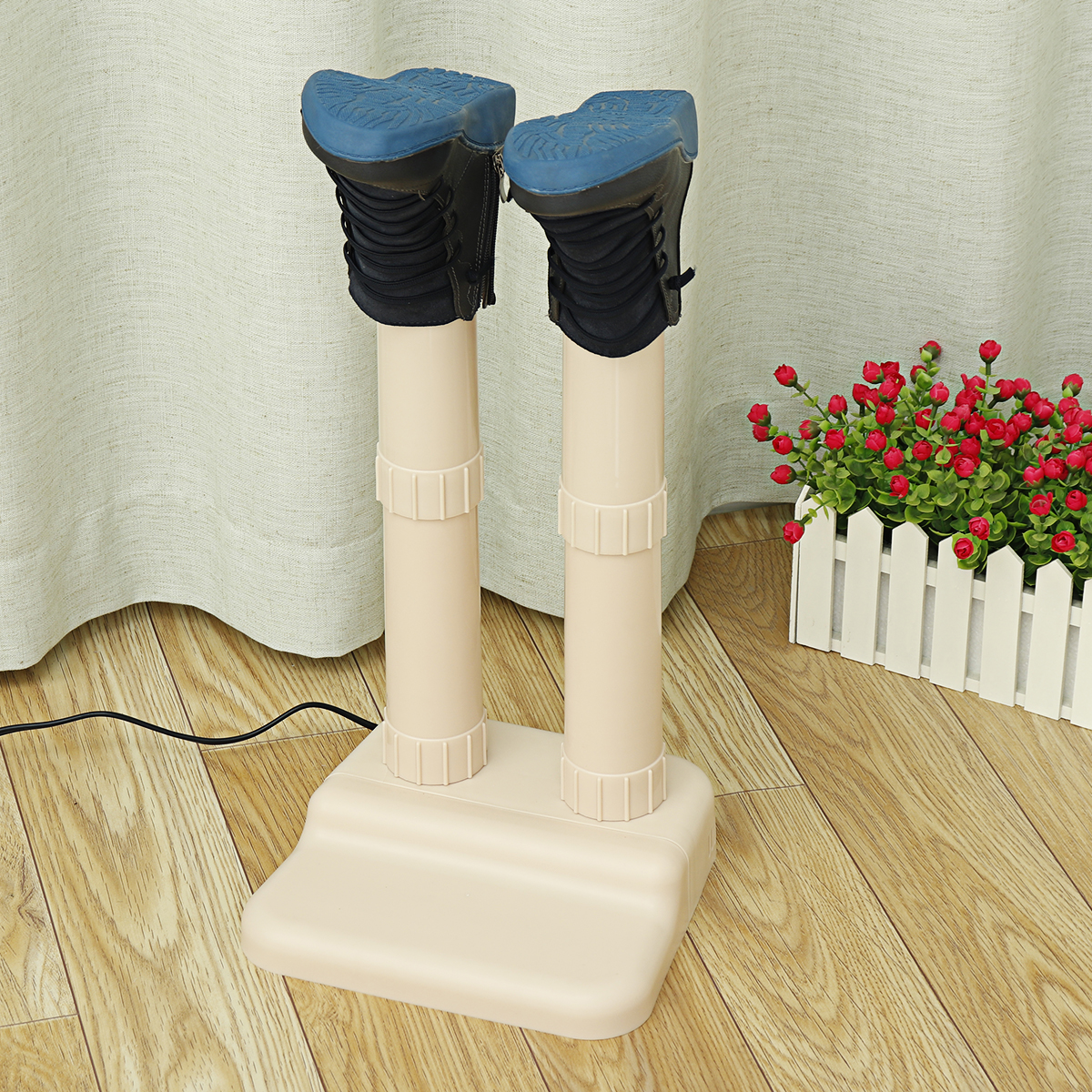 110V/220V Electric Shoe Dryer Mighty Boot Warmer Glove Dryer Prevent Odor Mold & Bacteria