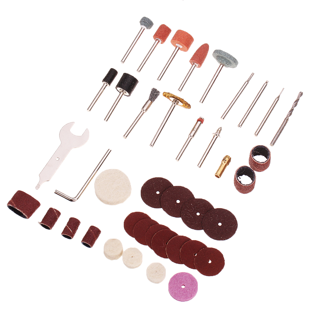 40Pcs Grinding Sanding Polishing Rotary Tools Wheel Accessory Kit Set For Dremel 