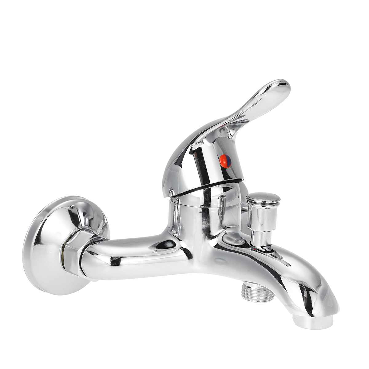 Triplet Faucet Wall Mounted Bathroom Bath Shower Basin Tap Water Mixer Stainless Steel