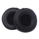 2 PCS For Jabra Move Revo Wireless Headphone Cushion Sponge Leather Cover Earmuffs Replacement Earpads (Black)