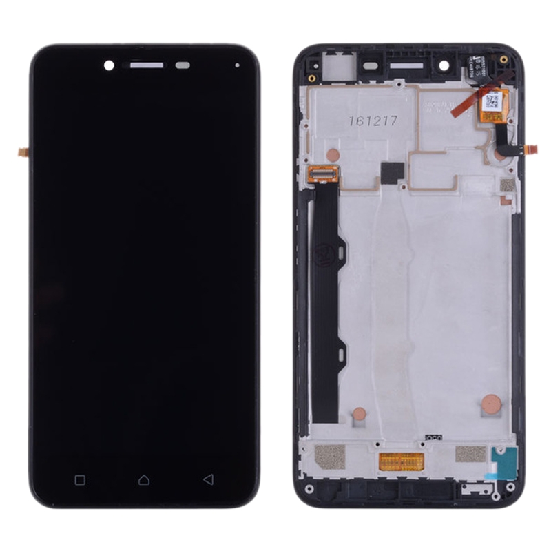 LCD Screen and Digitizer Full Assembly with Frame for Lenovo Vibe K5 Plus A6020A46 A6020l36 A6020l37 (Black)