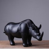 Rhino Statues Resin Decorations Home Decor Gifts