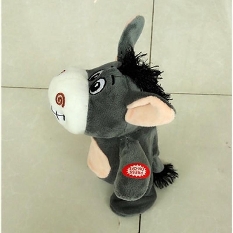 Electronic Pet Interactive Toy Smart Walking Talking Small Donkey Children Birthday Gift