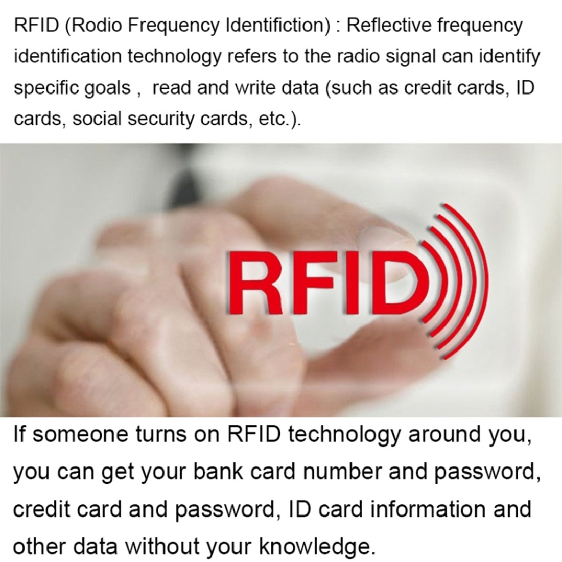 100 PCS Aluminum Foil RFID Blocking Credit Card ID Bank Card Case Card Holder Cover, Size: 9x6.3cm (Gold)