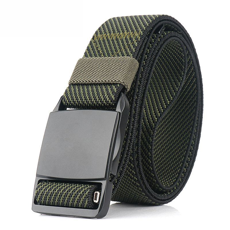 AWMN 125cm x 3.8cm Nylon Zinc Alloy Magnetic Buckle Quick Release Men Tactical Belt Casual Belts