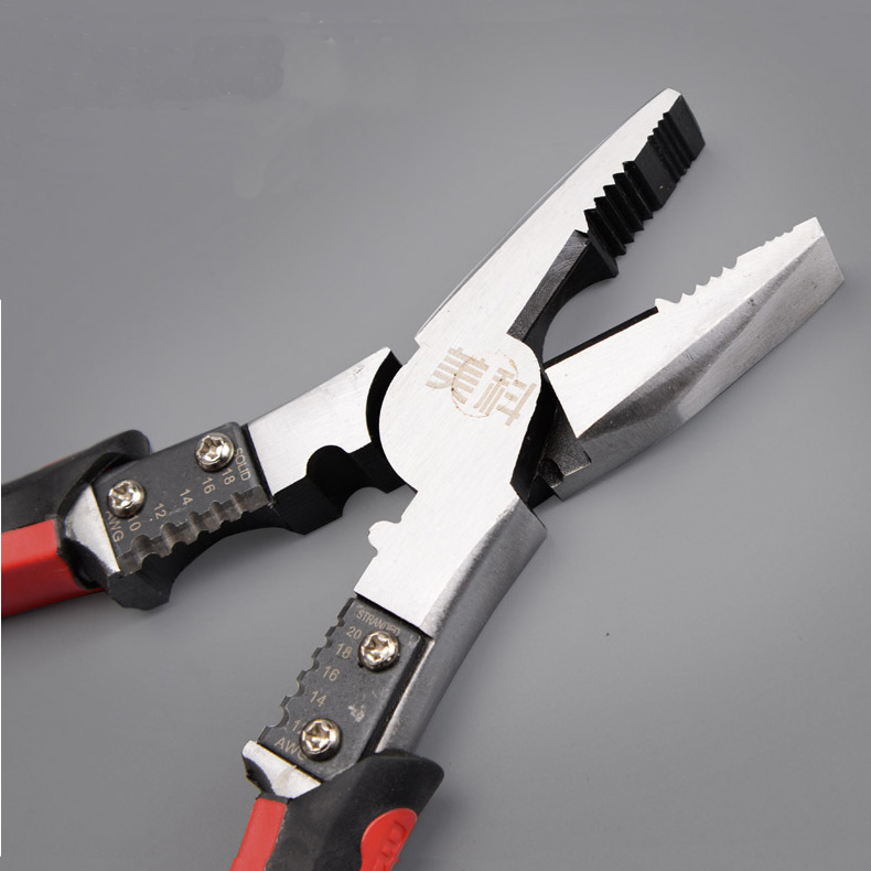 MYTEC Needle-nose Pliers Pliers Tool Multifunctional Household 8 Inch Oblique Mouth Vise Wire Stripper Plier