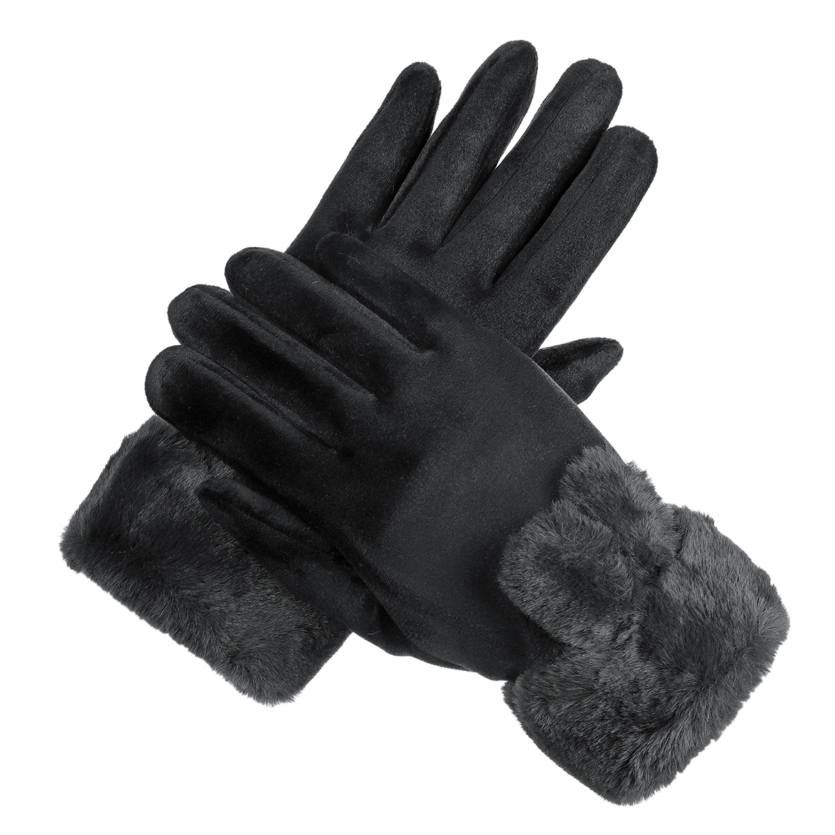 Women Winter Warm Gloves Outdoor Sport Touch Screen Windproof Full-finger Thermal Gloves