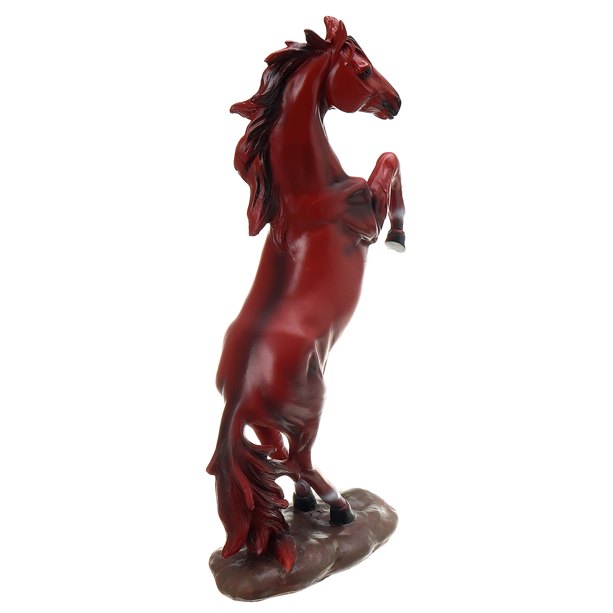 UK Resin Horse Statue Ornament Figurine Chic Home Hotel Feng Shui Decor Gift Art 