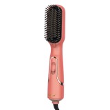 Ufree U-716 Multifunctional Negative Ion Hot Air Comb Blow Dry Straight Hair Conditioner 3-in-1 Thermostatic Hair Dryer, US Plug (Orange)