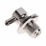 UHF Female SO239 Right Angle RF Connector for RG58 / RG142 LMR195 Coaxial Cable