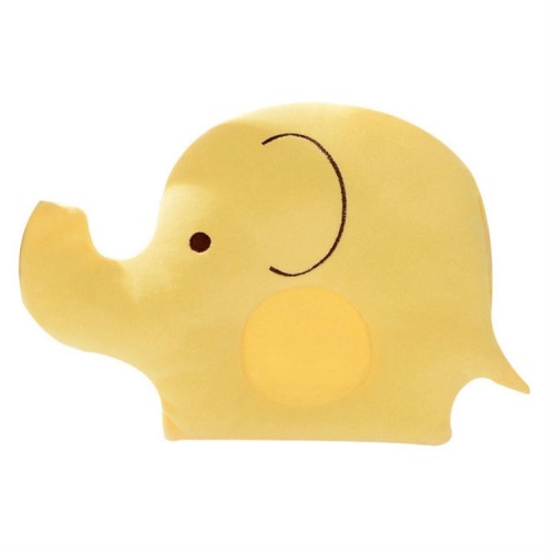 Cute Elephant Shape Anti-rollover Head Pillow (Yellow)
