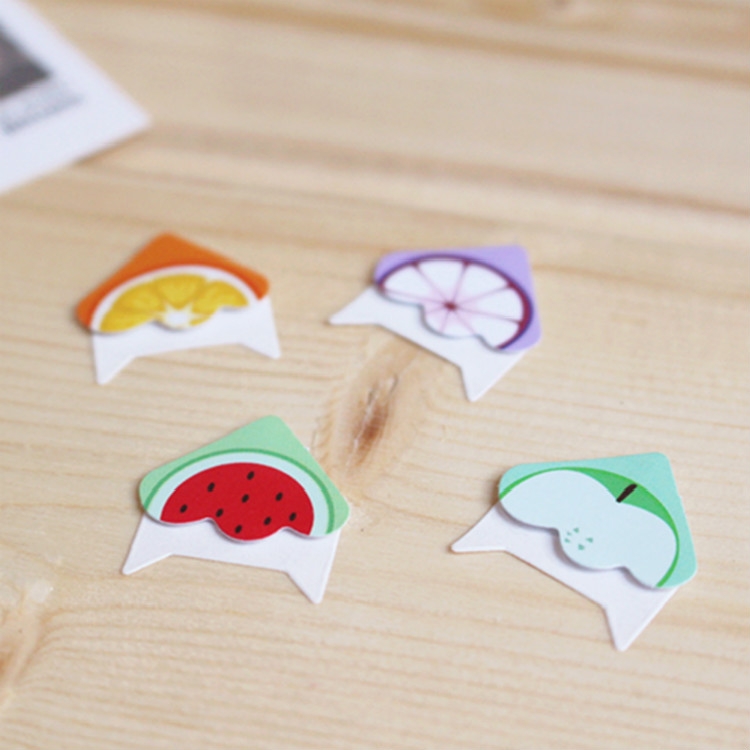 2 PCS Fruit Cartoon Album Cute Sticker Scrapbook Set Handmade Decoration (Mangosteen)