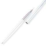 Nail Brush Color Painting Flower Carving Pen Pull Pen Light Therapy Gel Pen Flat Head Pen Nail Pen (Sliver)