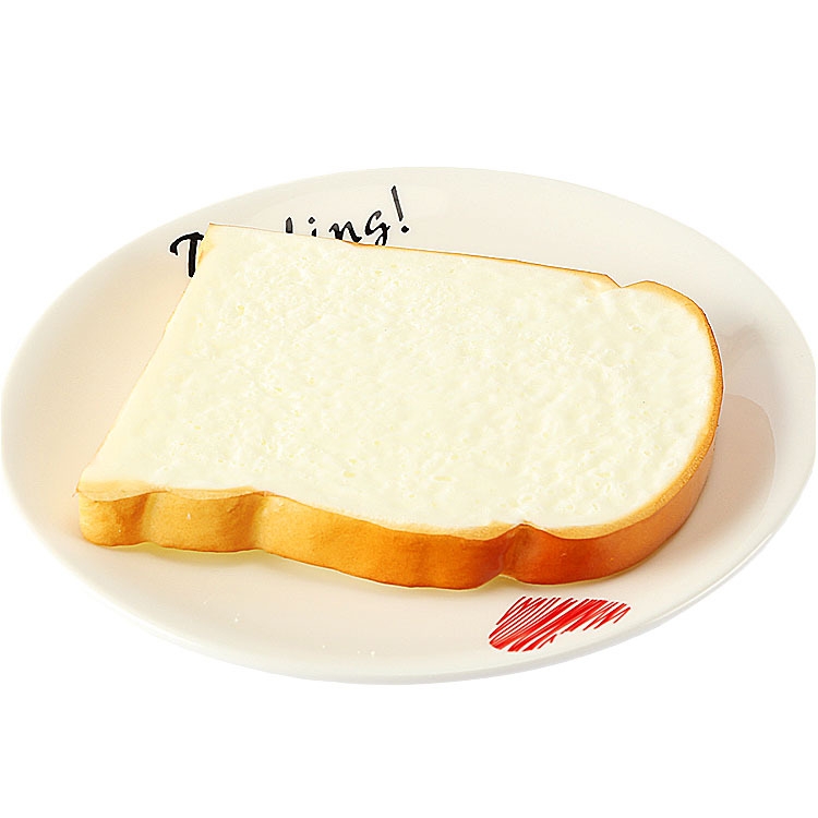 PU Simulation Bread Slice Model Photography Props Home Decoration Window Display