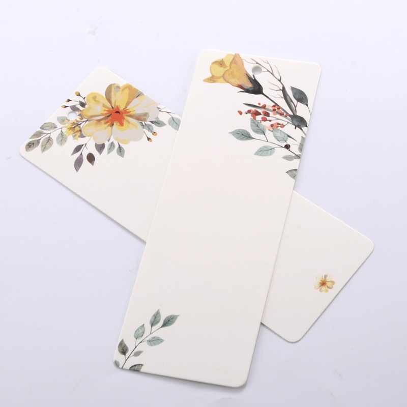 Elegant Pattern Paper Bookmark School Stationery Exquisite Small Gift (Elegant Pattern)