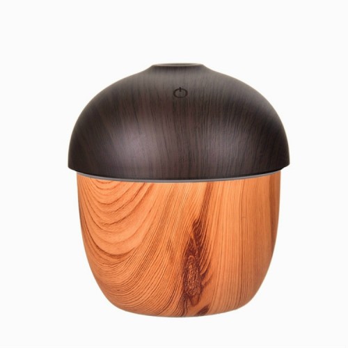 N1 Air Humidifier USB Aroma Essential Oil Diffuser Ultrasonic Cool Mist Air Purifier with 7 Color Changed LED (Wood Grain)