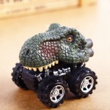 Children Gift Dinosaur Toy Car Model Pull Back Mini Toy Car (Tyrannosaurus)