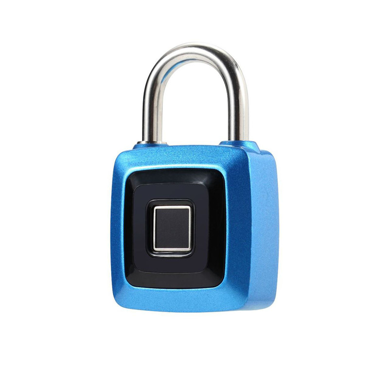 Smart Fingerprint Lock Keyless Stainless Steel USB Rechargeable Luggage Bag Padlock Phone APP Unlock
