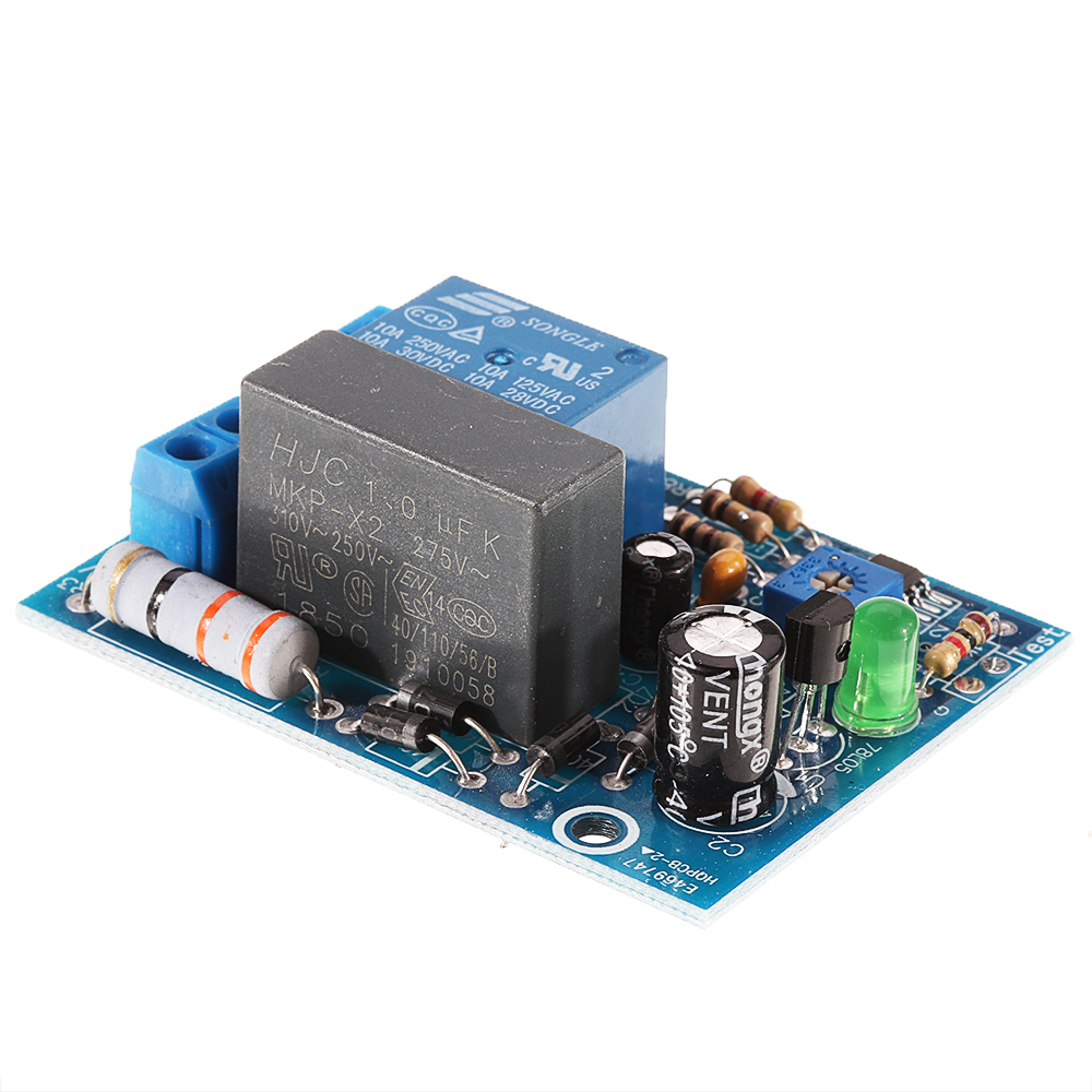 5pcs QF1022-A-100S 220V AC Power-on Delay 0-100S Adjuatable Timer Switch Automatic Disconnect Relay Module Dry Contact Output