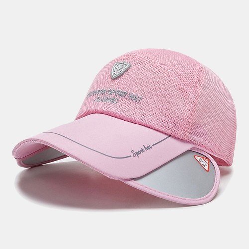 Summer Sun Hat Fishing Hat Mesh Breathable Baseball Cap