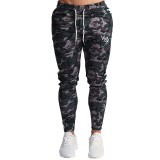 Men Casual Pants Camouflage Sport Hunting Waist Pants Running Gym Sport Jogging Pants Trousers