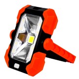 ARILUX 6W Solar Power LED Camping Lantern Portable Work Light Waterproof Magnet Emergency Lamp Power Bank
