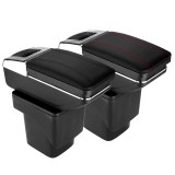 Car Armrest Center Console Rotatable Storage Box For Ford Focus 2 Mk2 05-11