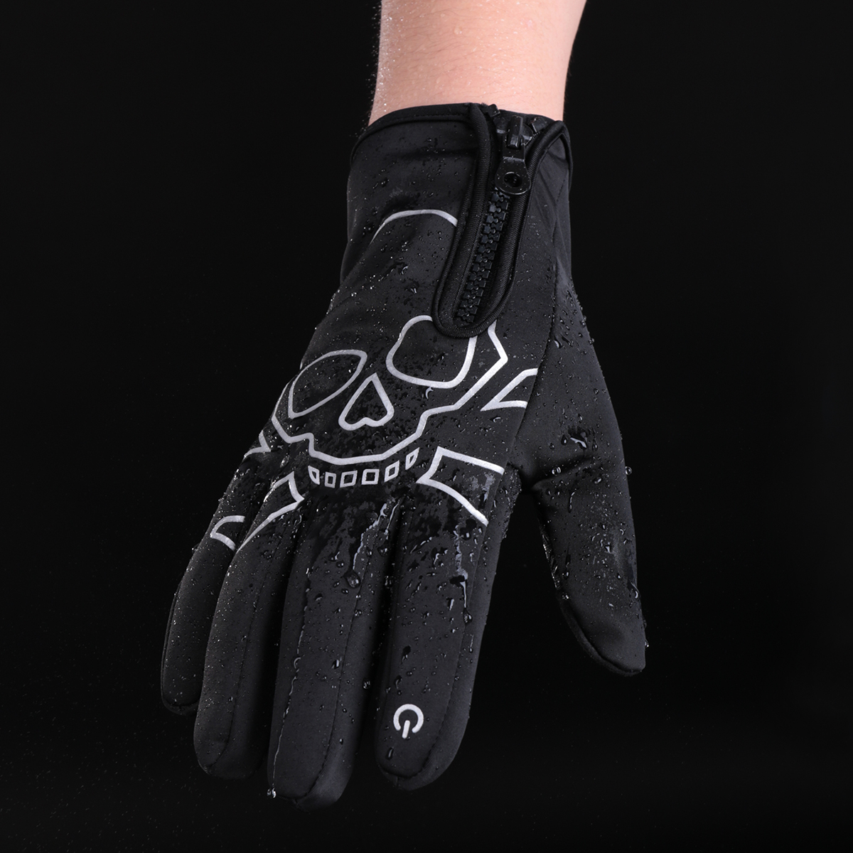 Wrist Winter Warm Windproof Fleece Lining Gloves Touch screen Full Finger Mountaineering Skiing Cycling Glove