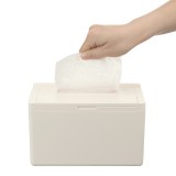Multifunctional Automatic Lift Tissue Box Case ABS Home Storage Box Paper Towel Organizer Automatic Lifting Storage Holder Table Decoration Container