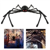 Spider Prank Toy Outdoor Party Halloween Decor Black Haunted Simulation Prop Decorations
