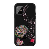 For Galaxy A81/Note 10 Lite / M60s Pattern Printing Embossment TPU Mobile Case (Corolla Girl)