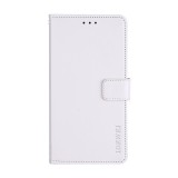 For OPPO Realme 3 idewei Crazy Horse Texture Horizontal Flip Leather Case with Holder & Card Slots & Wallet (White)