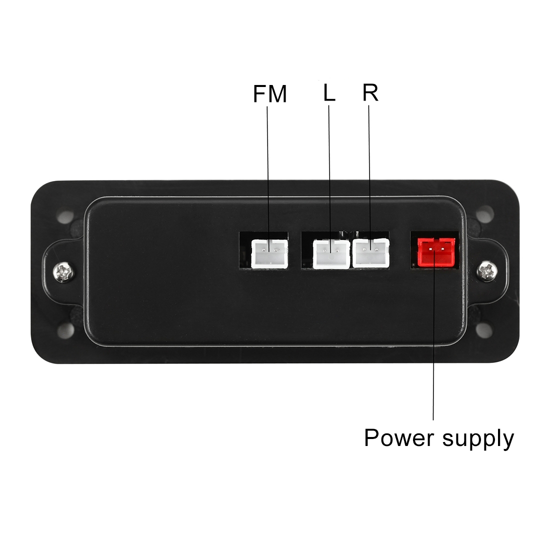 Car 5V 2x3W Audio MP3 Player Decoder Board FM Radio TF USB 3.5mm AUX, with Bluetooth and Recording Call Function