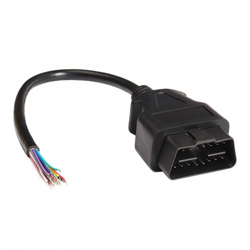 16PIN Male OBD Cable Opening Line OBD 2 Extension Cable for Car Diagnostic Scanner, Cable Length: 150cm