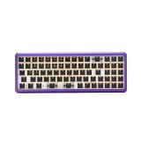 [Aluminum Alloy Version] Geek Customized GK73XS Keyboard Customized Kit Hot Swappable NKRO RGB Wired bluetooth Dual Mode PCB Mounting Plate Case