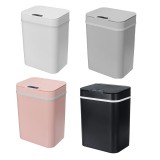 Automatic Trash Bin 12L Infrared Sensor Smart Auto Trash Can Deodorizer Garbage Bin Storage Container Kitchen Living Room Dust Bin