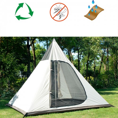 Outdoor Tents For Camping 4-persons Camping Tent Waterproof Family Tent Indian Style Pyramid Tipi Camping Tent