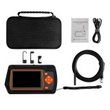 Bakeey AGC-430 8.5MM Borescope Camera 1080P HD 8LED Adjustable Industrial Lens IP67 2600mAh 1M Flexible Snake Cable Inspection Camera with 4.3inches LCD Screen