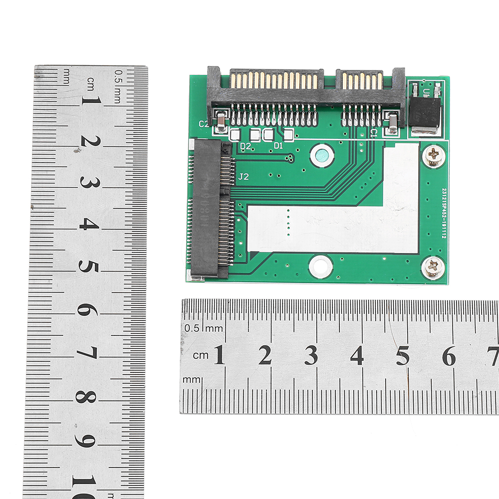 3Pcs mSATA SSD to 2.5 Inch SATA 6.0GPS Adapter Converter Card Module Board Mini Pcie SSD Compatible SATA3.0Gbps/SATA 1.5Gbps