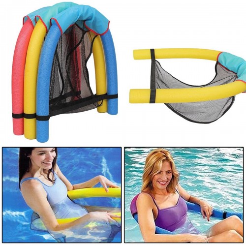 Floating Pool Chair Swimming Pool Mesh Seats Hammock Float Seat Water Lounge Chairs Travel Water Swimming