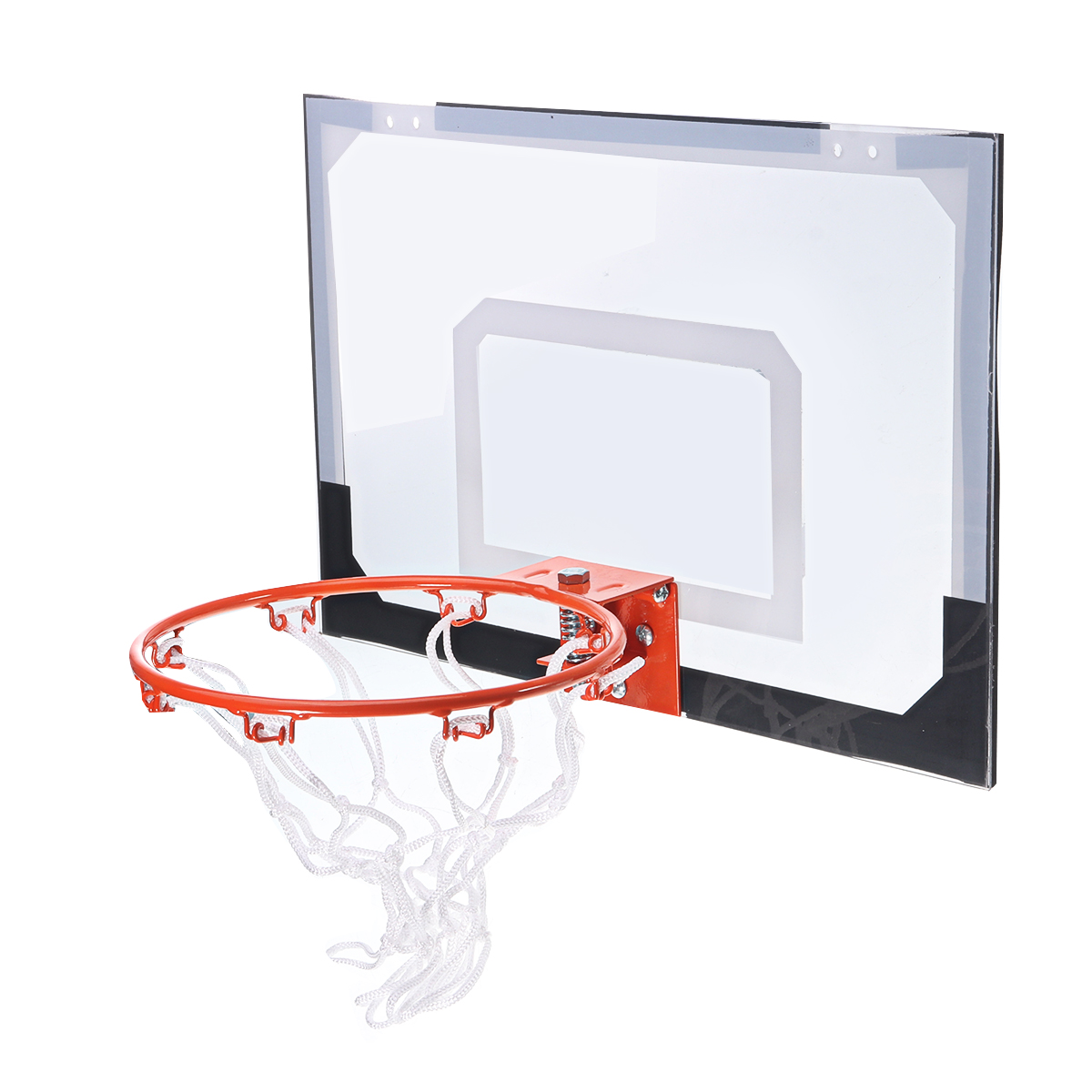 Mini Wall Mount Kid Adults Basketball Hoop Backboard Kit Home Office Indoor Set 