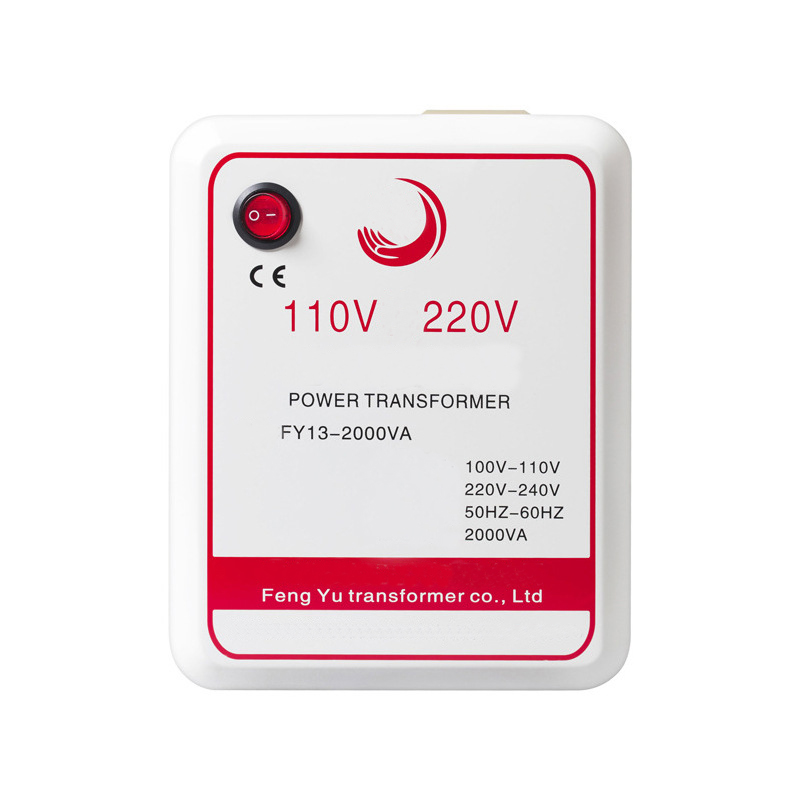 1PCS AC 110V to 220V Inverter Charger Voltage Transformer Voltage Converter 2000W Adapter Pure Copper Coil