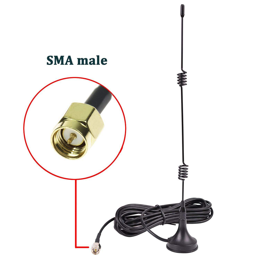 Bakeey 2.4G Antenna Wireless Wifi Network Card Router Module Antenna RF Radio Frequency Antenna Magnetic Suction Cup Antenna