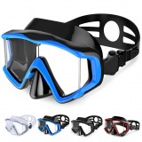 HHAOSPORT M6301 Scuba Diving Mask Glasses Anti Fog Tempered Glasses Swimming Snorkeling Goggles For Adult Kids Water Sport