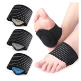 Foot Arch Protect Pad Unisex Breathable Sweat-Absorbent Sports Running Reduce Stress Bandages Foot Care