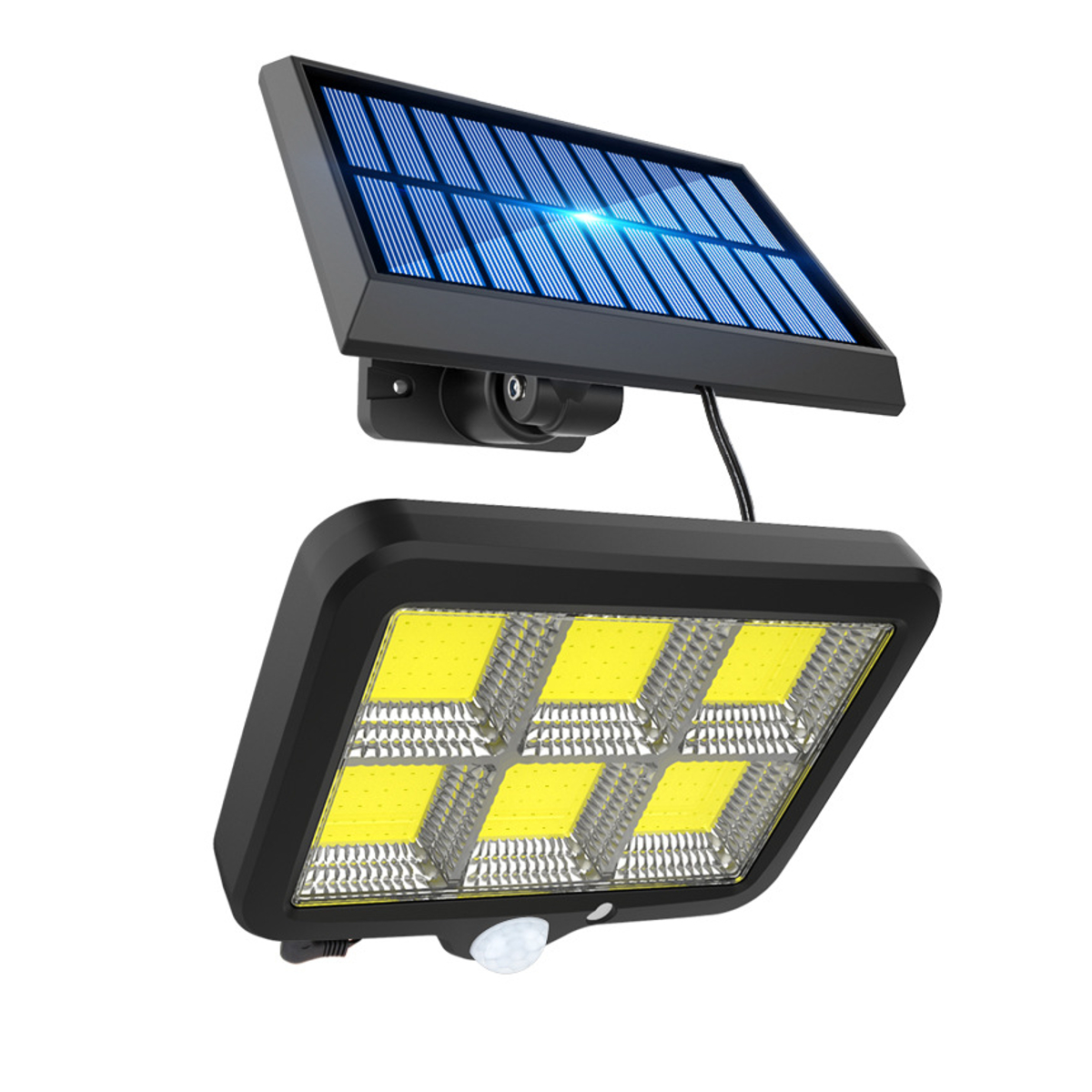 2020 Newest Solar Lights Outdoor 128 Led Solar Security Lights Motion Sensor 12 