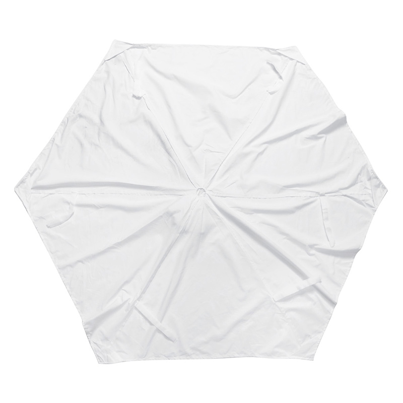 GREATT OUTDOOR 6FT Patio Sun Umbrella Cover 6RIB Replacement Polyester Canopy Garden Parasol