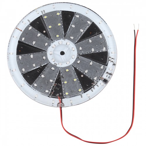 67 LEDs SMD 2835 Motorcycle Modified RGB Light Fire Wheel Flash Atmosphere Lamp, Diameter: 15cm, DC 12V